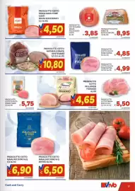Volantino Vivo Supermercati Pagina 17: Prosciutto cotto vellutato Fiorucci €4,65, Prosciutto cotto scelto poker t/bar €5,75
