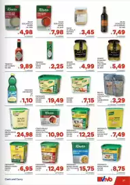 Volantino Vivo Supermercati Pagina 27: Brodo Knorr frutti di mare granulare €15,75, Brodo d'orto Knorr €12,25