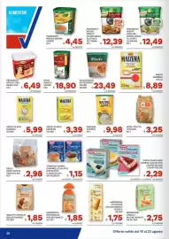 Volantino Vivo Supermercati Pagina 28: Müsli base fiocchi viologic bio €2,98, Merendina PlumCake Mulino Bianco €1,75