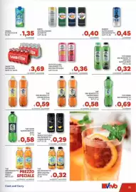 Volantino Vivo Supermercati Pagina 35: Sanbitter Dry/Rosso €3,69, Thè verde San Benedetto Matcha €0,32