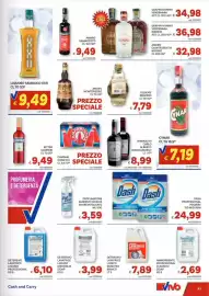 Volantino Vivo Supermercati Pagina 41: Vermouth Carlo Alberto Bianco/Rosso €8,99, Dash Professional polvere €24,99