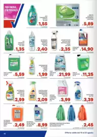 Volantino Vivo Supermercati Pagina 42: Sapone lavamani logico ph neutro €3,99, Detersivo pavimenti home citrus €2,49