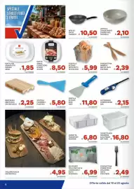 Volantino Vivo Supermercati Pagina 8: Tagliere acacia €4,95, Cassetta transport €6,80