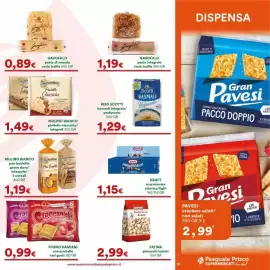 Volantino Supermercati Pasquale Prisco settimana 33 Pagina 1: Mulino Bianco pan bauletto grano duro €1,19