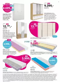 Möbelix leták Strana 2: Šatní skříň brando 4 sp €9.399,00, Level šatní skříň 36 A €12.490,00