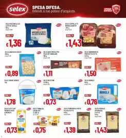 Volantino Famila Pagina 2: Selex Robiola €0,76, Yogurt bianco Selex €1,78