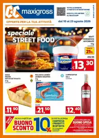 Volantino C+C maxigross Pagina 1: Pescanova Gambón €21,50, Campari Bitter €12,40