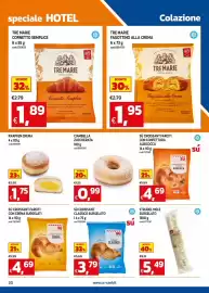 Volantino C+C maxigross Pagina 20: Ciambella zuccherata €0,99, Sù croissant classico €3,79