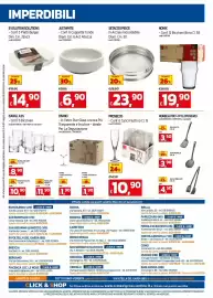 Volantino C+C maxigross Pagina 32: Justwhite coppette tonde €6,90, Setaccio pesce in acciaio inossidabile €23,90