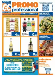 Volantino ARCA C+C cash and carry Pagina 1: Corona Birra Extra €0,82, Amaro Montenegro €9,99