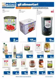 Volantino ARCA C+C cash and carry Pagina 18: SATOS Peperoni/ Olive €12,90, Kraft Gastronomica Mayonnaise €11,90