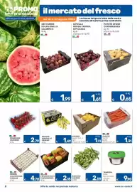 Volantino ARCA C+C cash and carry Pagina 2: Peperoni misti convenienza €2,15, Funghi champignon fiorone €4,70