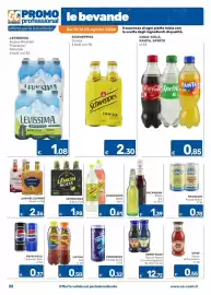 Volantino ARCA C+C cash and carry Pagina 22: Acqua Minerale Levissima €1,08, Powerking Energy Drink €0,32