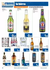 Volantino ARCA C+C cash and carry Pagina 23: Raffo birra lavorazione grezza €1,05, Brewdog Birra Punk IPA €1,69