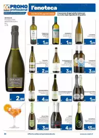 Volantino ARCA C+C cash and carry Pagina 24: Japo Prosecco millesimato DOCG brut €4,59, Baccichetto Ribolla Gialla €3,15