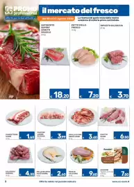 Volantino ARCA C+C cash and carry Pagina 3: Salsiccia grossa €4,30, Pollo quarto posteriore €2,60