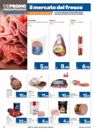 Volantino ARCA C+C cash and carry Pagina 6: Speck €10,50, Coati Prosciutto cotto mister bar €4,30