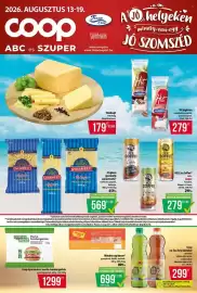 Coop akciós újság | abc es szuper Oldal 1