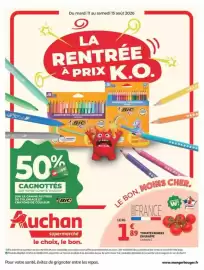 Catalogue Auchan Supermarché page 1: Bic - le choix, le bon €1,89