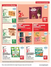 Catalogue Auchan Supermarché page 11: Auchan - cônes glacés chocolat pistache €2,49