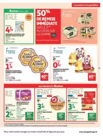 Catalogue Auchan Supermarché page 13: Fromage entranches l'original €2,29, Auchan - le petit brie €3,82