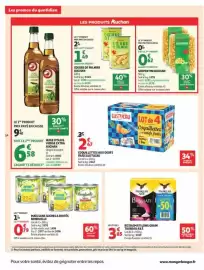Catalogue Auchan Supermarché page 14: Auchan - huile d'olive vierge extra €9,40, Auchan - coeurs de palmier €2,49