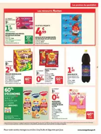 Catalogue Auchan Supermarché page 17: Soda selecto €1,60, Auchan - mini brownies aux pépites de chocolat €1,35