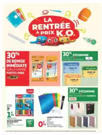 Catalogue Auchan Supermarché page 2: Pagès - cahier polypro 24x32 €0,70, Maped - lot de 24 crayons de couleur €1,94
