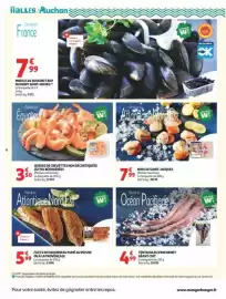 Catalogue Auchan Supermarché page 6: Mr.goodfish - moules de bouchot aop €7,99, Tentacules d'encornet géant cuit €4,99