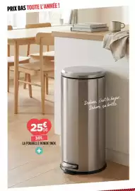 Catalogue Centrakor page 12: La poubelle ronde inox €25,96