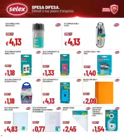 Volantino Famila Superstore Pagina 16: Selex cucitrice €1,40, Selex raccoglitore 4 anelli 16 mm €4,83