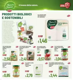 Volantino Famila Superstore Pagina 8: Selex Natura Chiama Granola Cioccolato Biologica €2,58