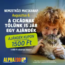 Alpha Zoo akciós újság Oldal 1