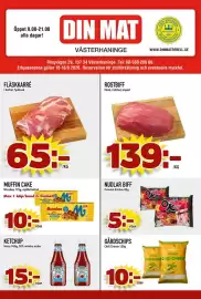 Din Mat reklamblad vecka 33 Sida 1