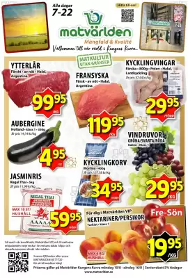 Matvärlden Tensta (giltig till och med 16-08)