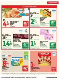 Catalogue Auchan Drive page 15: Auchan petits pots glacés auchan €5,24, Grandlait grandlait demi-écrémé bio candia €8,96
