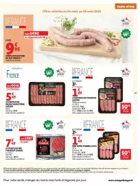 Catalogue Auchan Drive page 21: Sans marque chipolatas nature ou aux herbes €9,95, Tendre et plus mini tapas tendre & plus