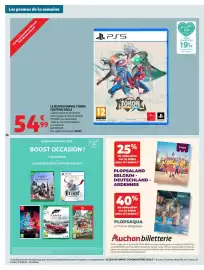 Catalogue Auchan Drive page 38: Playstation le jeu ps5 marvel tokon fighting souls €54,99