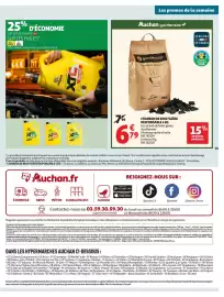 Catalogue Auchan Drive page 39: Gardenstar charbon de bois filière responsable 4 kg €6,79