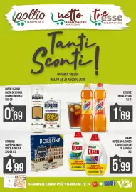 Volantino Supermercato Pollio Pagina 1: Estathe limone pesca €1,69