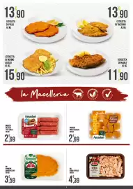 Volantino Supermercato Pollio Pagina 4: Cotoletta di pollo €13,90, Birbe classiche Amadori €2,69