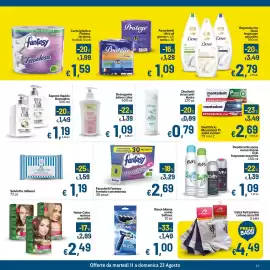 Volantino Qui Discount Pagina 11: Fazzoletti Fantasy €2,69, Deodorante spray uomo/donna Evin €1,09
