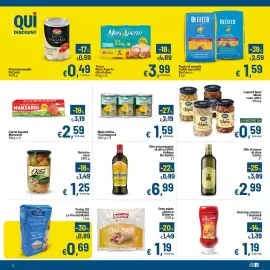 Volantino Qui Discount Pagina 8: Mais lattina I Campagnoli €1,59, Gran piada classica Roberto €1,19