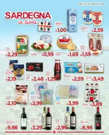 Volantino Supermercati Nonna Isa Pagina 2: Passata di pomodoro CASAR €1,29, Formaggio Dolcesardo Arborea €0,99