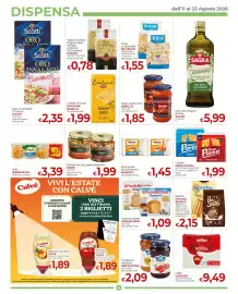 Volantino Supermercati Nonna Isa Pagina 4: Penne rigate Puddu €0,78, Pasta Le Specialità DE CECCO €1,55
