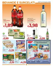 Volantino Supermercati Nonna Isa Pagina 6: Pizza Regina classica €3,29, Bibita San Benedetto €0,79