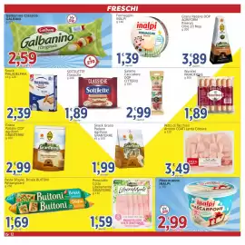 Volantino Market Ingross Pagina 12: Snack Philadelphia €2,39, Formaggini INALPI €1,39