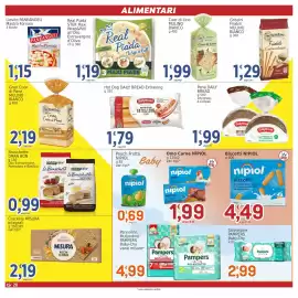 Volantino Market Ingross Pagina 20: Grissini Friabili Mulino Bianco €1,29, Biscotti Nipiol €4,49