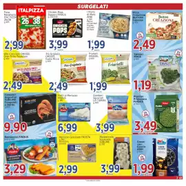 Volantino Market Ingross Pagina 3: Chicken Pops Findus €3,99, I Pronti di Mare ARBI Risotto ai Frutti di Mare €1,99