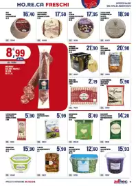 Volantino Adhoc Pagina 13: Grana Padano grattugiato Latteria Soresina €5,90, Montitrentini Asiago sottovuoto €8,49